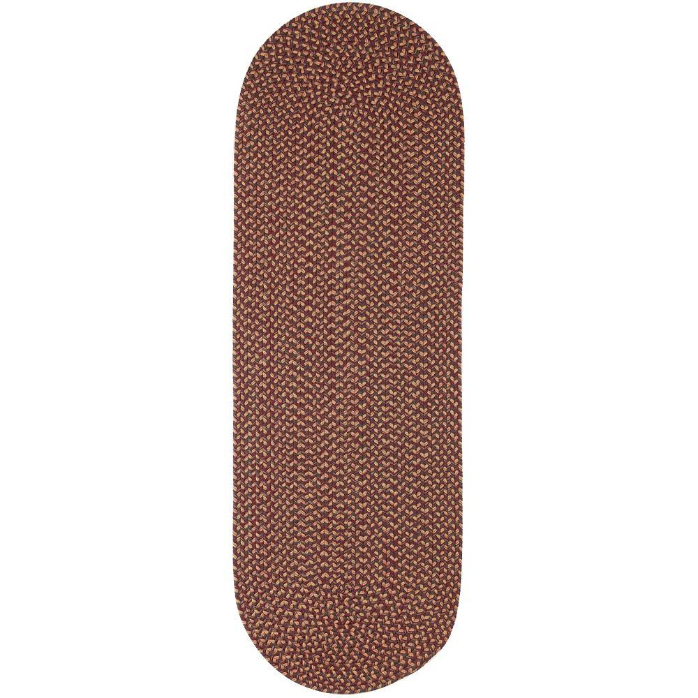 Westport Garnet Tweed 2 ft. x 6 ft. Indoor/Outdoor Braided Runner Rug price history on PriceWatchPro
