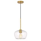 Worldwide Lighting Hive 10 in. x 10 in. x 15.5 in. 1-Light Vintage ...