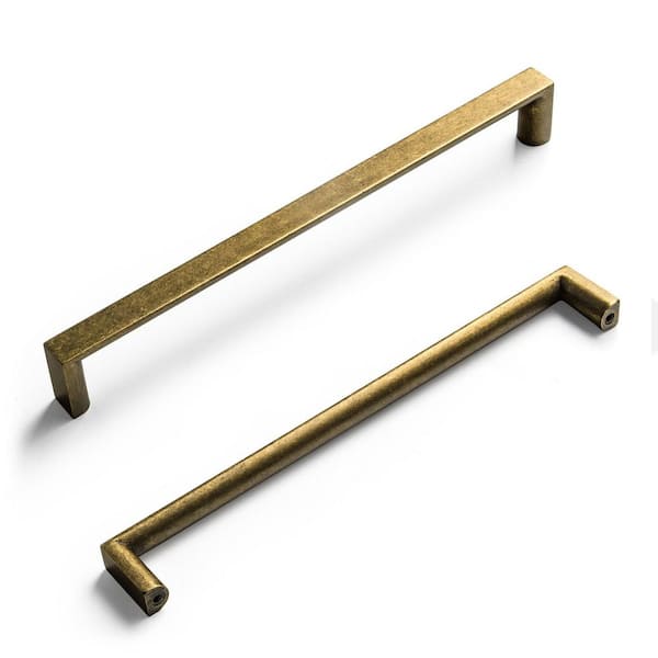 6-Pack 7-9/16 in. (192 mm) Antique Brass Zinc Alloy Cabinet Bar Pulls