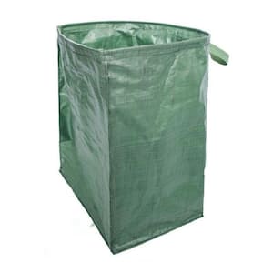 Reusable Large Garden Bag with 2-Handle Leaf Collecting Tool for Lawn and Yard Waste