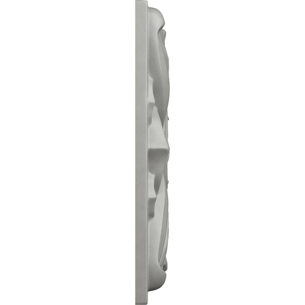 Fairfax Large Primed Urethane Rosette 5.87" Square