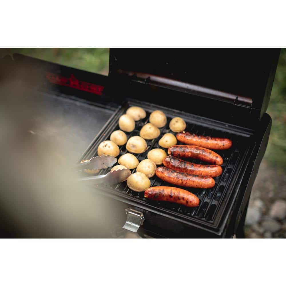 Camp Chef Black Cast Iron BBQ Grill Box with Heat Diffuser