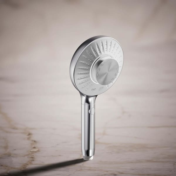 Spaviva 2-Spray Wall Mount Handheld Shower Head with All-In-One Cleansing Device 2.5 GPM in Polished Chrome