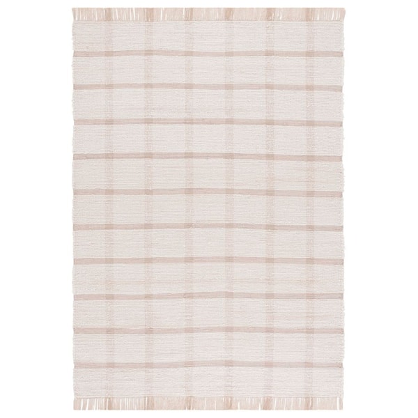 Montauk 3 ft. x 5 ft. Ivory/Beige Geometric Lattice Area Rug