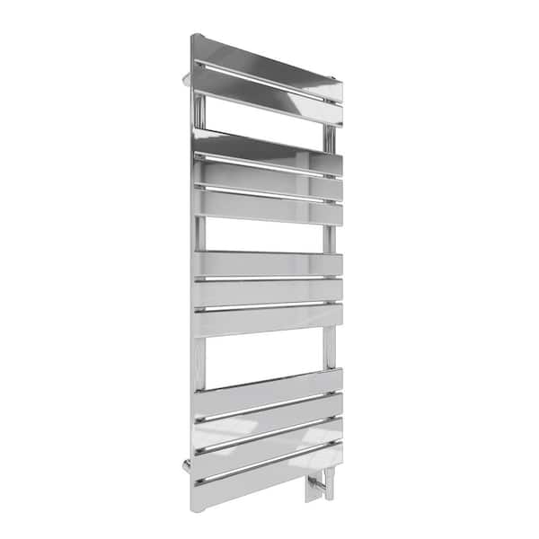 Unbranded Minos 12-Bar Electric Towel Warmer in Chrome