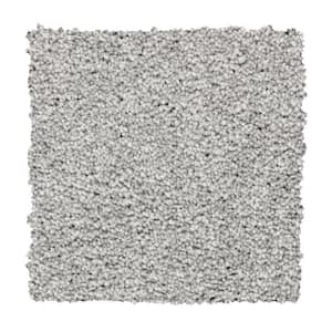 8 in. x 8 in. Texture Carpet Sample - Silver Mane II -Color Bonita