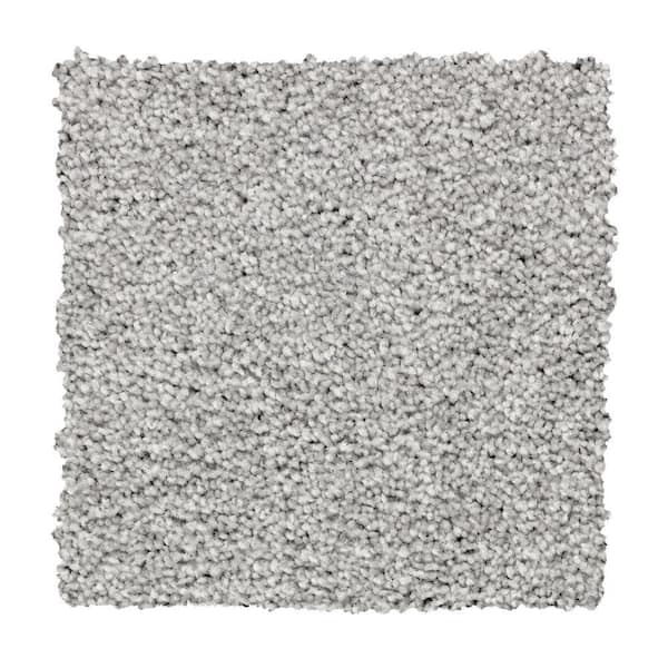 Lifeproof with Petproof Technology 8 in. x 8 in. Texture Carpet Sample - Silver Mane I -Color Bonita