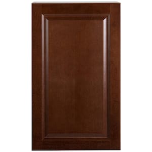 Benton Assembled 18x30x12 in. Wall Cabinet in Amber