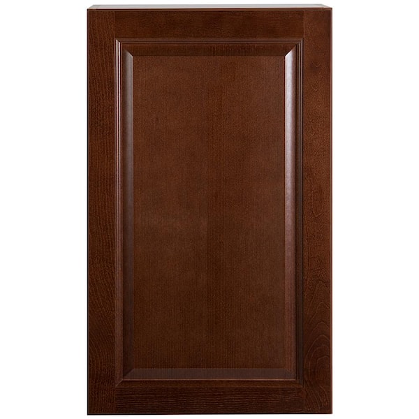 Benton Assembled 18x30x12 in. Wall Cabinet in Amber