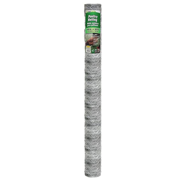 YARDGARD 2 in. x 4 ft. x 50 ft. 20-Gauge Poultry Netting
