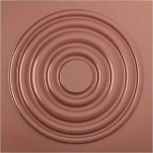 19 5/8 in. x 19 5/8 in. Wade EnduraWall Decorative 3D Wall Panel, Champagne Pink (12-Pack for 32.04 Sq. Ft.)