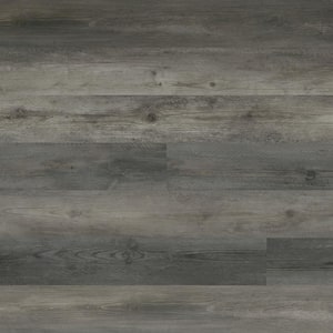 Pelican Gray 12 MIL x 7 in. W x 48 in. L Waterproof Click Lock Luxury Vinyl Plank Flooring (23.8 sq.ft. /Case)