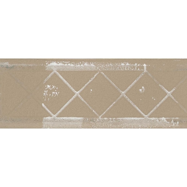 EMSER TILE Passion Rosa 0.51 in. x 7.87 in. Glossy Ceramic Jolly Liner Trim  Tile 1995089 - The Home Depot