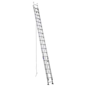 40 ft. Aluminum D-Rung Extension Ladder with 300 lb. Load Capacity Type IA Duty Rating