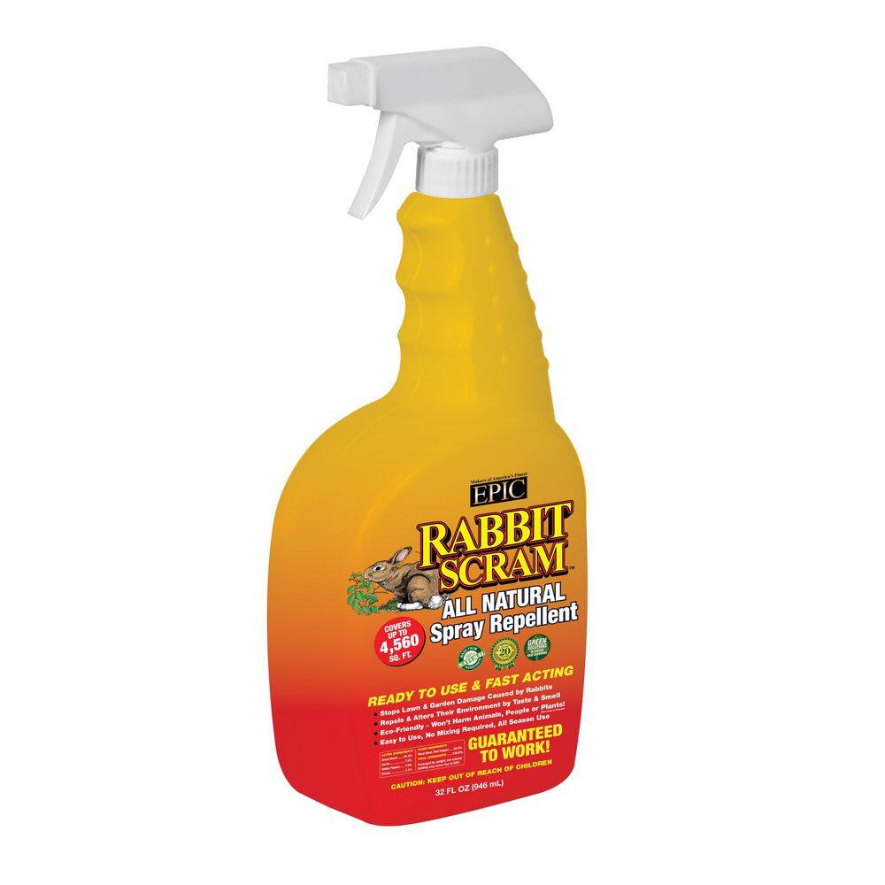 EPIC REPELLENTS 32 oz. RTU Liquid Rabbit Repellent 9002 - The Home Depot