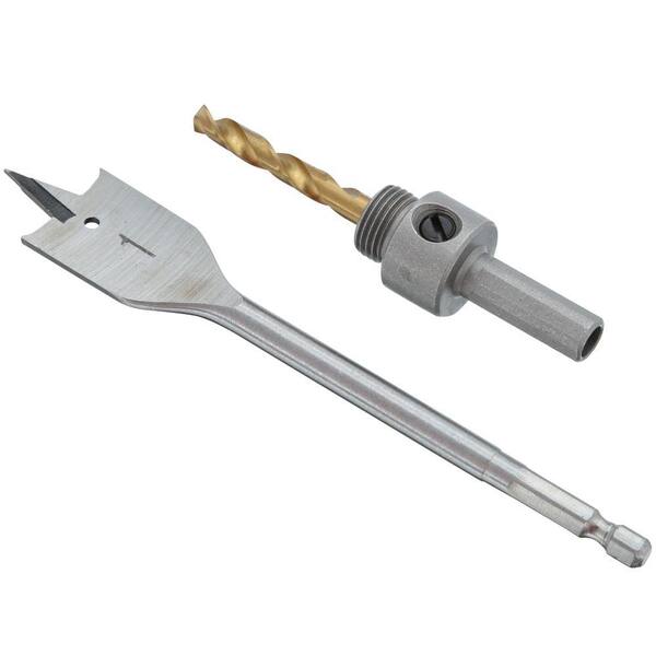 RYOBI Wood/Metal Door Lock Installation 