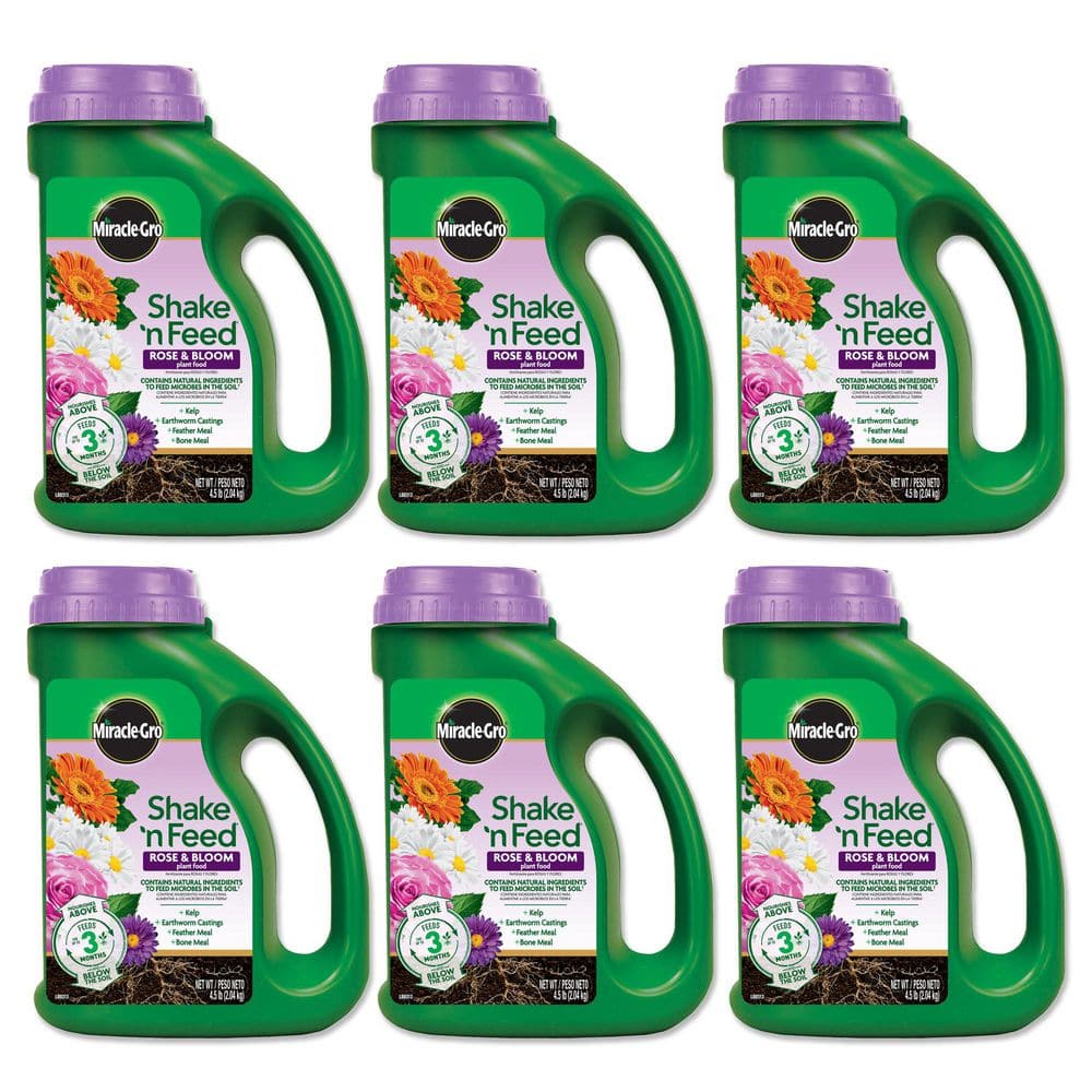 Shake 'N Feed All Purpose Plant Food, 4.5 lbs., For In-Ground and Container Plants, Feeds up to 3 Months (6-Pack) price history on PriceWatchPro