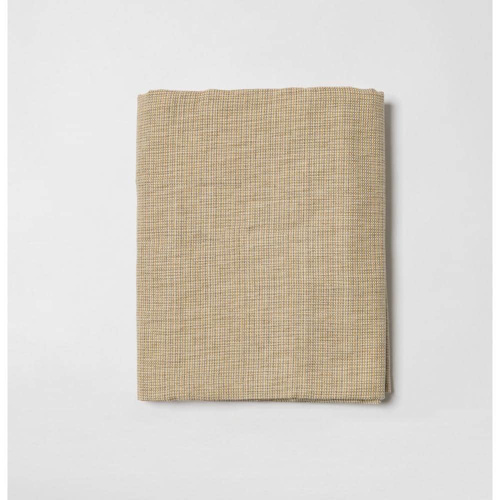 Tweed 52x70 Green Solid 100% Cotton Tablecloth