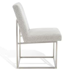 Jenette Gray/Silver 18.3 in. Wood Dining Chair