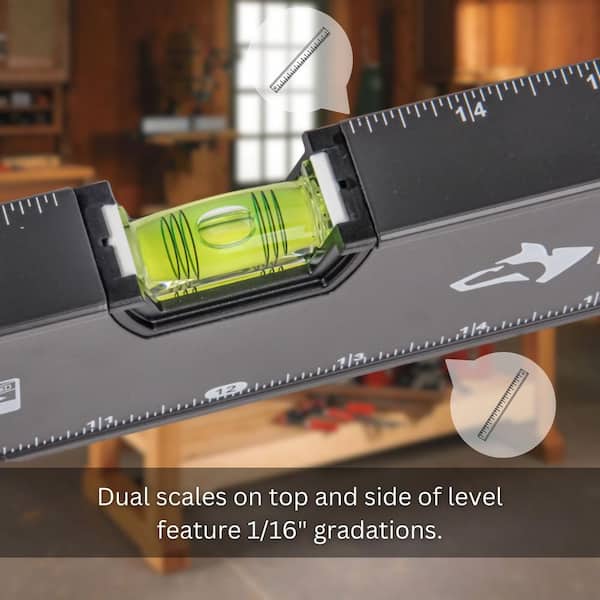 Husky 903 48 in. Heavy-Duty Magnetic Box Beam Level 903X