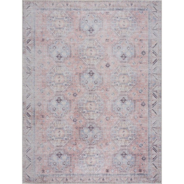 HAUTELOOM Morcott 9 ft. X 12 ft. Black, Ivory, Medium Gray Area Rug