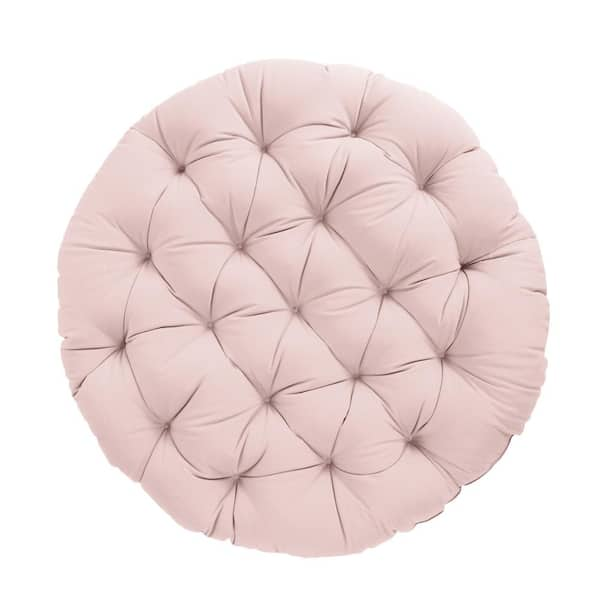 Blush pink chair cushions sale