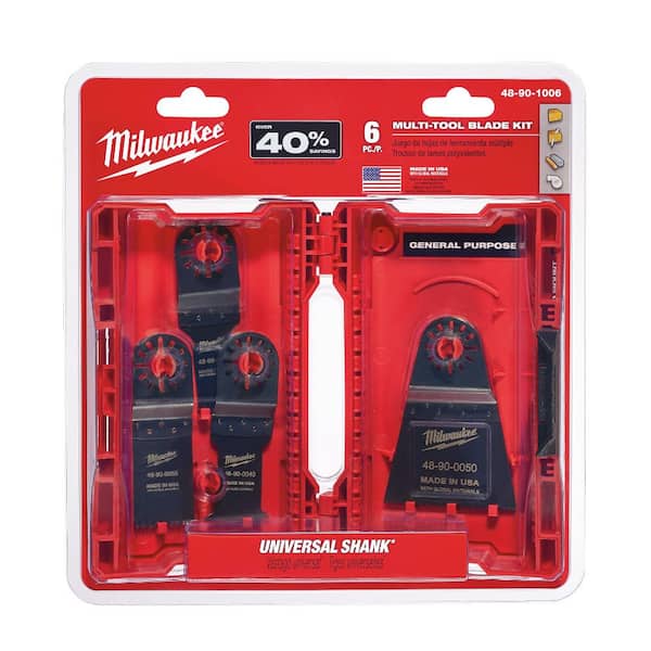 Milwaukee Oscillating Multi-Tool Blade Kit (6-Piece) 48-90-1006