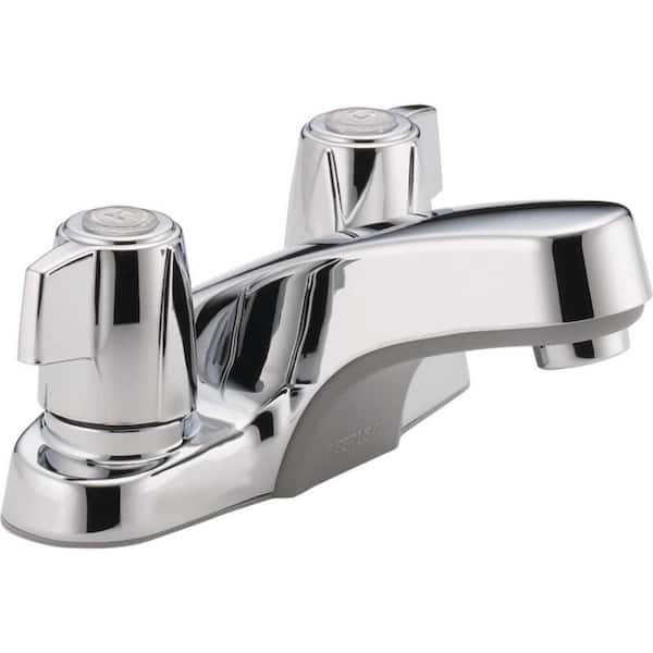 Core 4 in. Centerset 2-Handle Bathroom Faucet in Chrome
