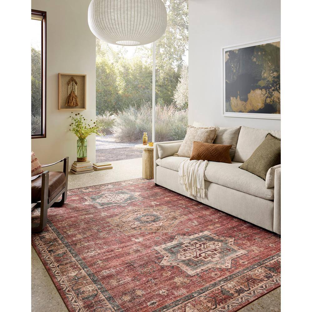 Loloi Anniston Spice / Multi Machine Washable Area Rug