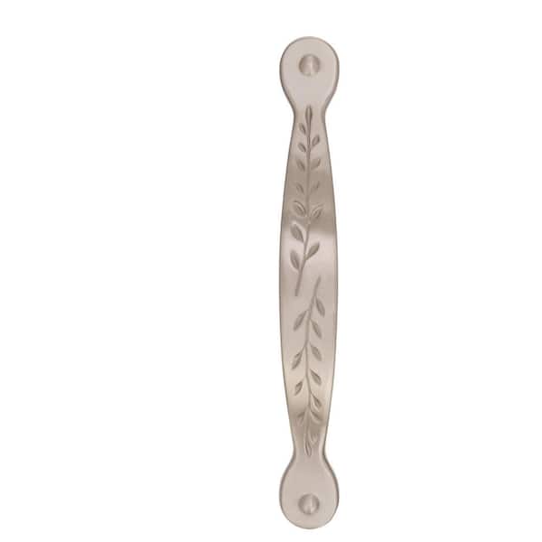 Nature's Splendor 3 in. (76mm) Traditional Satin Nickel Arch Cabinet Pull
