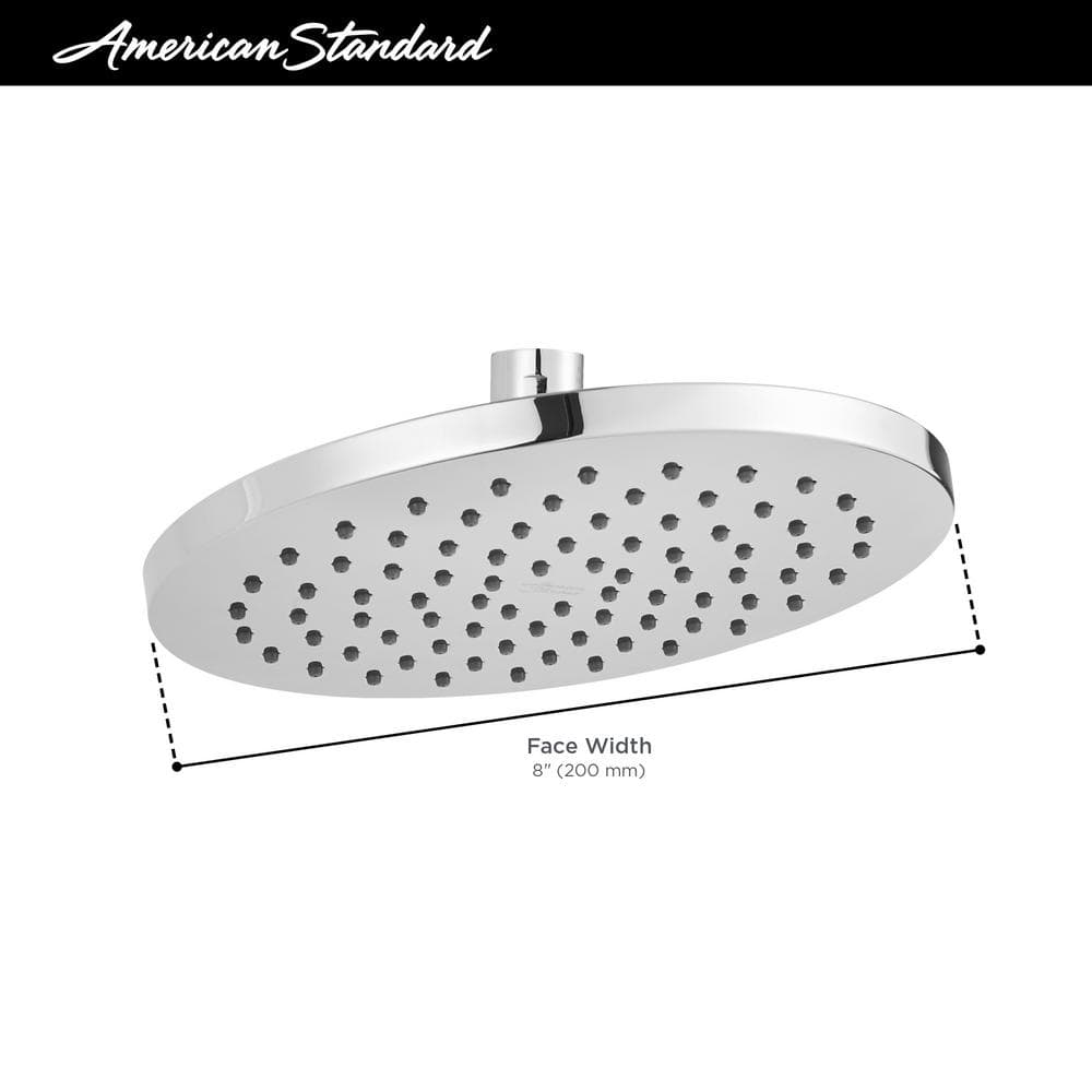Studio S 8-Inch Polished Chrome Rain Showerhead