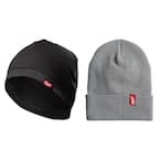 Workskin Mid-Weight Hard Hat Liner with Gray Beanie