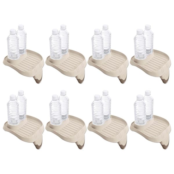 Intex Attachable Cup Holder for Pool and Hot tub in Tan (8-Pack)