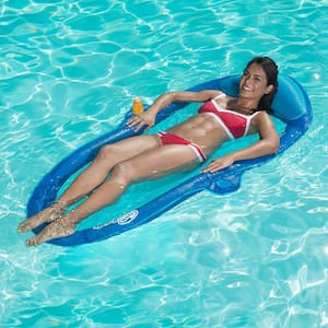 Color Varies Inflatable Spring Float SunCatcher Hammock Pool Float