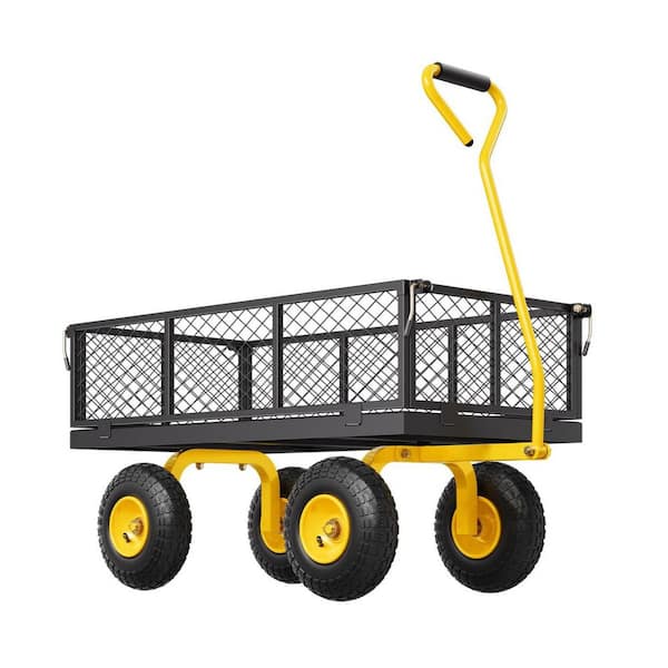 10 cu. ft. Metal Garden Cart