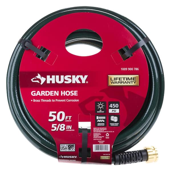Husky 5/8 in. x 50 ft. Heavy-Duty Hose CHDHKT58050 - The Home Depot