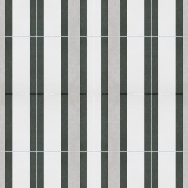 Merola Tile Twenties Frame 7-3/4 in. x 7-3/4 in. Ceramic Floor and