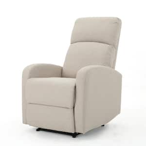 Gaius 25 in. Width Big and Tall Wheat/Black Polyester Ergonomic Recliner