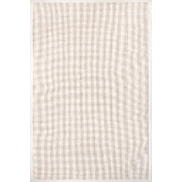 RUGS USA Patricia Jute Wool Ivory 6 ft. x 9 ft. Transitional Area Rug