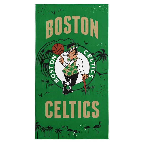 THE NORTHWEST GROUP NBA Celtics Tide Cotton/Polyester Blend Graphic Multicolor Printed Beach Towel