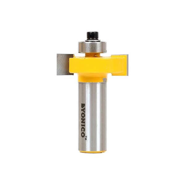 Yonico Slot Cutter 3/8 in. Len. 1/2 in. Shank Carbide Tipped Router Bit