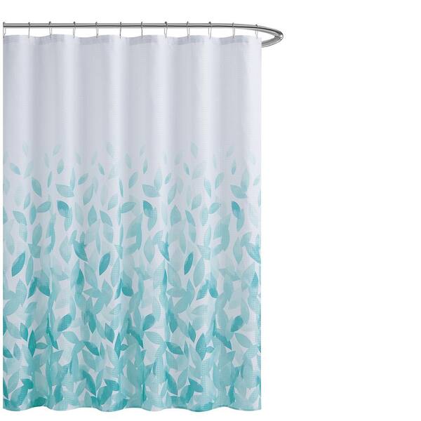 Colorful Vibes Pattern Shower Curtain Fabric Decor Set with Hooks 4 Sizes