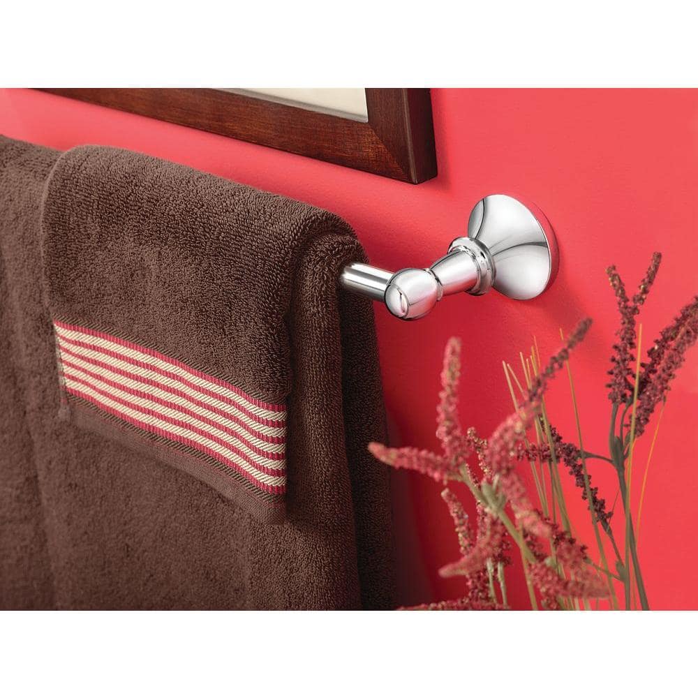 Vale 24-Inch Chrome Wall Mounted Towel Bar