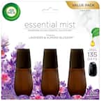 Air Wick Essential Mist 0.67 oz. Lavender and Almond Blossom Automatic Air  Freshener Diffuser with Refill (4-Pack) 62338-98576-4 - The Home Depot