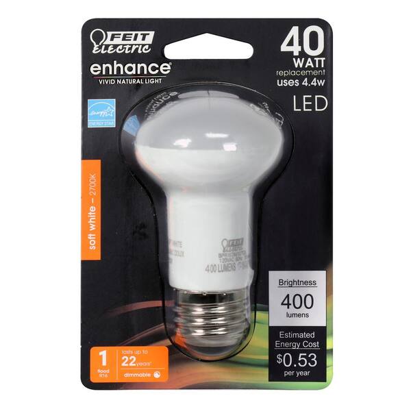 Feit Electric 40-Watt Equivalent T10 Dimmable Filament CEC Title 20  Compliant LED 90+ CRI Clear Glass Light Bulb, Soft White BPT1040/927CA/RP -  The Home Depot