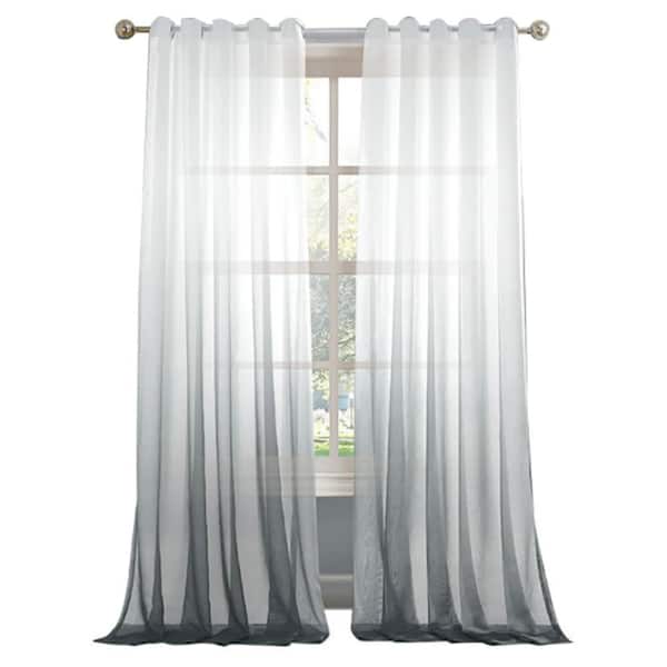 Pro Space Grant Voile Semi Sheer, Do Semi Sheer Curtains Provide Privacy At Night