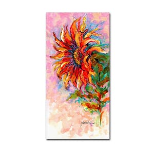47 in. x 24 in. "Wcsk Sunflower" by Marion Rose Printed Canvas Wall Art