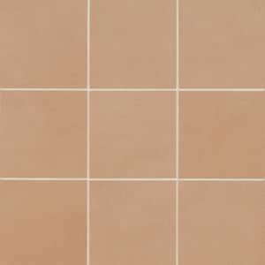 Sahara Square 4 in. x 4 in. Matte Cotto Porcelain Mosaic Tile (4.84 sq. ft./Case)