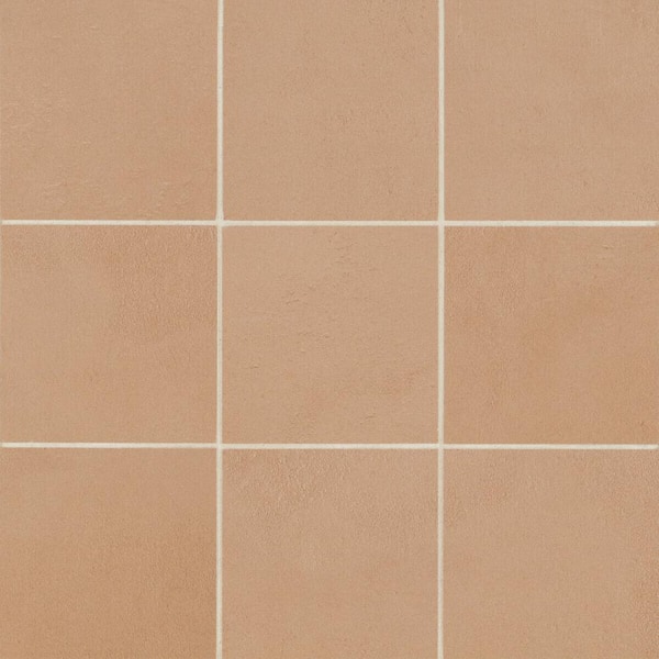 Bedrosians Sahara Square 4 in. x 4 in. Matte Cotto Porcelain Mosaic Tile (4.84 sq. ft./Case)