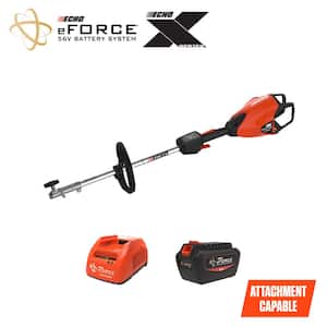 eFORCE 56-Volt X Series Brushless Cordless Battery Attachment Capable PAS Power Head w/ 5.0Ah Battery and Rapid Charger